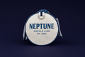 Neptune blue duffle bag front view